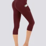 Leggings 3/4 com bolso