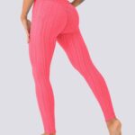 Leggings desportivas modeladoras com efeito push-up e bolsos