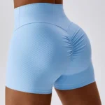 Calções curtos plissados push-up - desporto