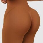 Calções desportivos modeladores com efeito push-up