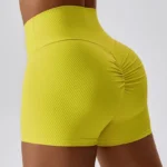 Calções curtos plissados push-up - desporto