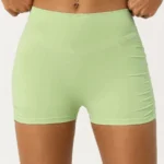Calções desportivos com suporte abdominal