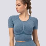 T-shirt desportiva push-up