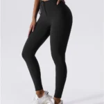 Leggings com cordão de aperto (push up)