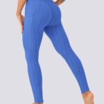 Leggings desportivas modeladoras com efeito push-up e bolsos