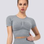 T-shirt desportiva push-up