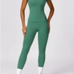 Conjunto desportivo com leggings e t-shirt - powerliftgirl