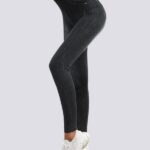Jegging de cintura alta com efeito adelgaçante