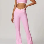 Conjunto de leggings largas e top - modelador