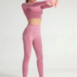 Conjunto desportivo sem costuras