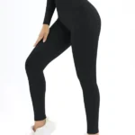 Leggings desportivas de cintura alta com efeito push-up