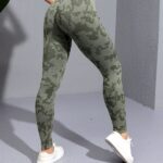 Leggings desportivas camufladas sem costuras
