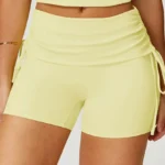 Calções de fitness modeladores para mulher – cintura alta