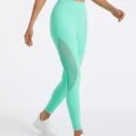 Leggings de malha desportiva de cintura alta - Esprit