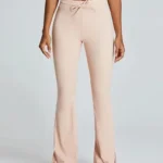 Leggings largas com cordão desportivas