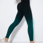 Leggings desportivas modeladoras com efeito push-up