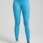 Leggings de cintura alta para barriga lisa