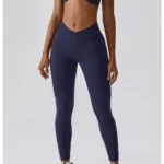 Conjunto desportivo com leggings e sutiã push-up