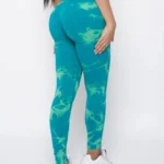 Leggings com estampado push up desportivo