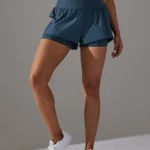 Calções de corrida com bolso