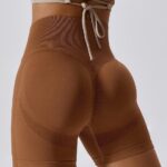 Calções desportivos push-up modeladores - silkysculpt
