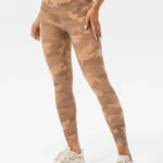 Leggings de fitness camufladas