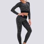 Conjunto de leggings e top curto - desporto