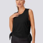 Camisola sem mangas desportiva larga
